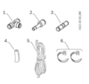 Druckluftanschluss-Kit für Radlift | MT Zero 6 & 8 Pneumatisch | 1 695 656 876