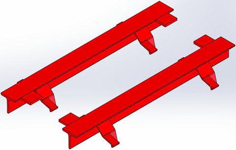 Support strips for axle load scales | 2 pcs | 1 691 601 009